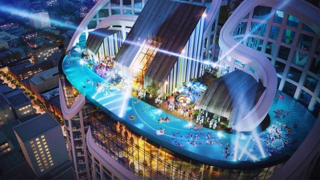 Panorama Central Nha Trang- Vietnam'S Highest Infinitive Rooftop Pool Extérieur photo