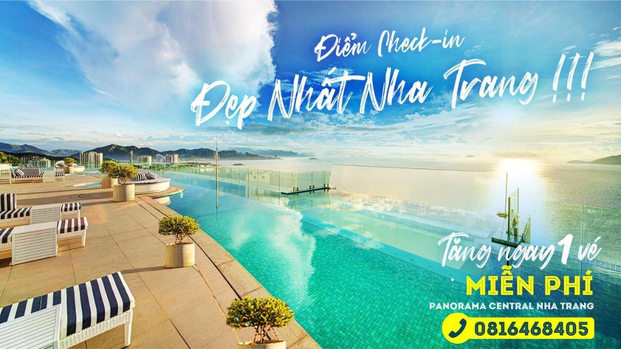 Panorama Central Nha Trang- Vietnam'S Highest Infinitive Rooftop Pool Extérieur photo
